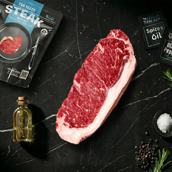 My Fresh Storage 巴西谷饲西冷牛排，性价比高。Premium Steak Malaysia Halal Beef Pan-Ready Delivery.