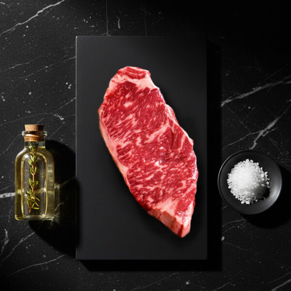 My Fresh Storage Australia Wagyu M4 Striploin，纹理分明香味浓郁，Premium Steak Malaysia，Halal Beef，Pan-Ready Steak Delivery