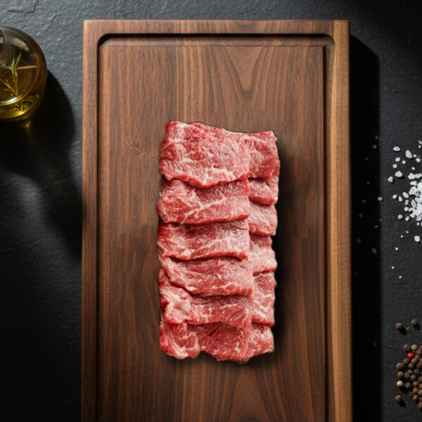 My Fresh Storage 黑安格斯烧肉片，适合烤炉烧肉。Premium Steak Malaysia Angus Delivery.