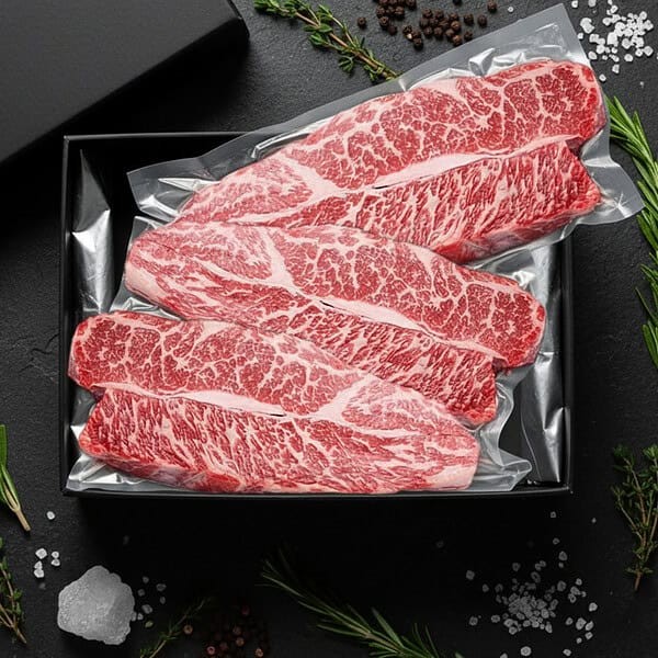 My Fresh Storage 无骨和牛牛小排促销配套，M9 等级高油花。Premium Steak Malaysia Wagyu M9 Delivery.